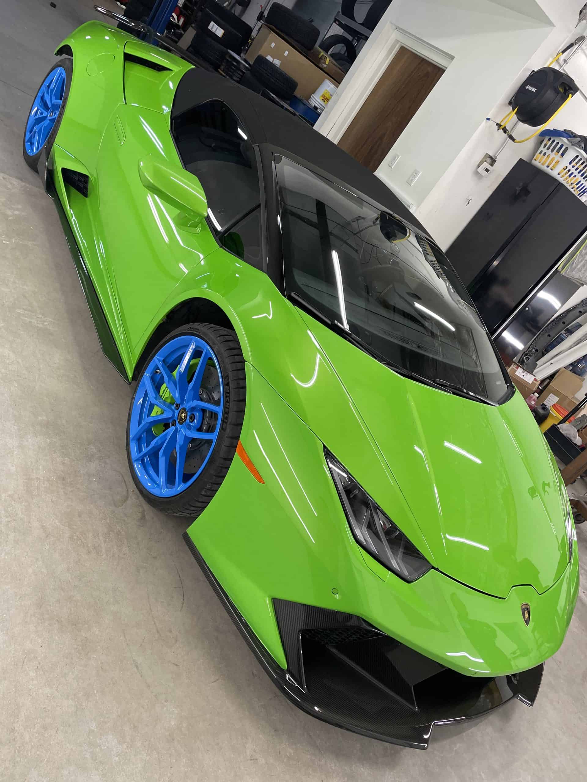 Powder coating wheels Denver