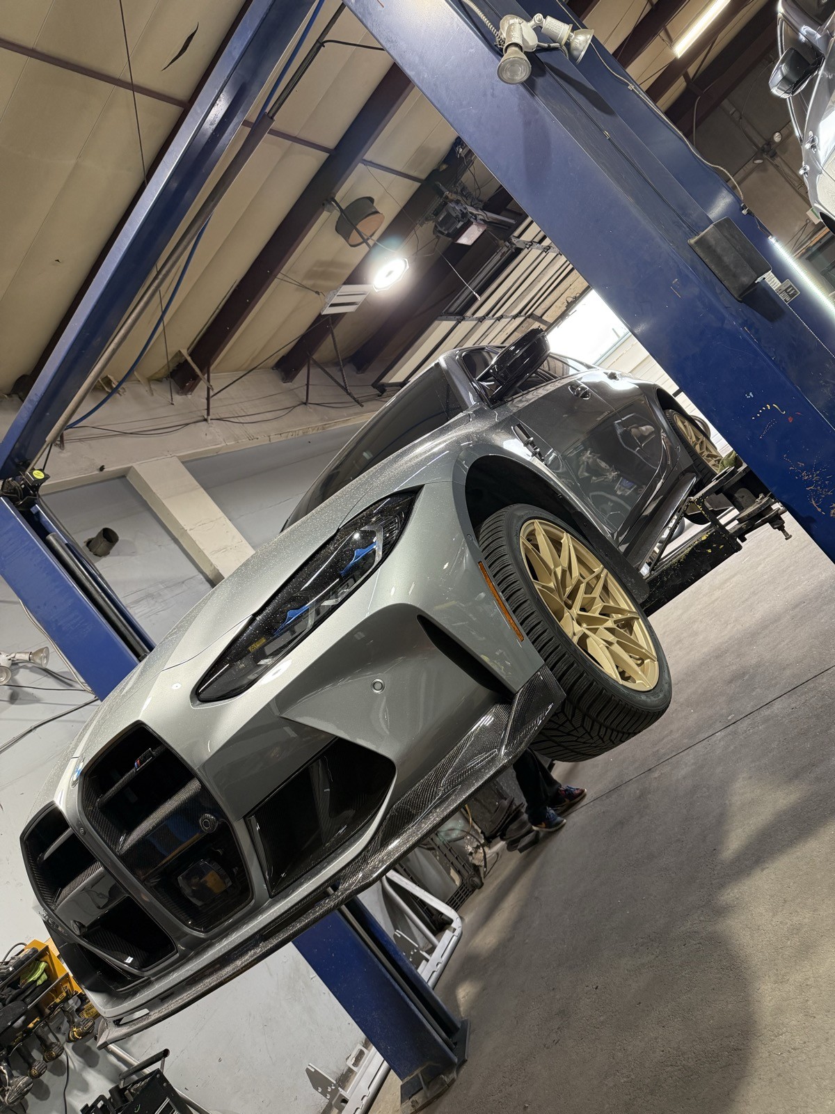 Gold wheels going back on the car