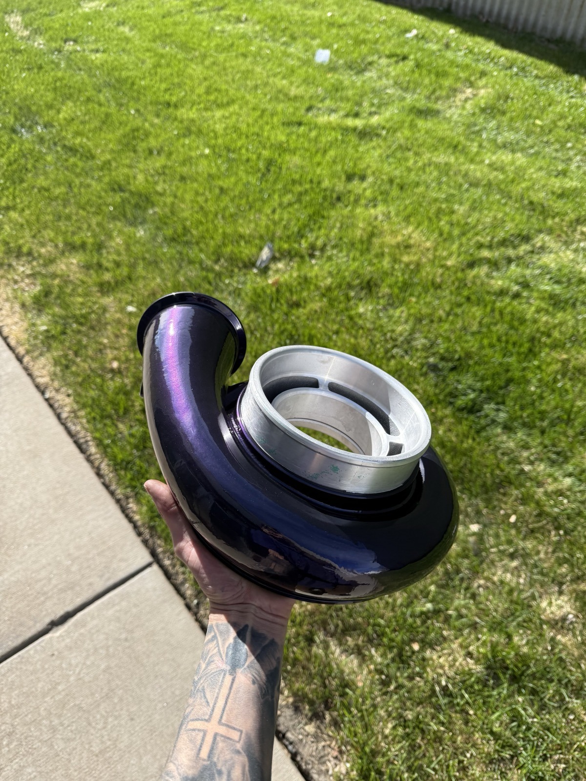 Purple Cerakote turbo housing Denver Colorado