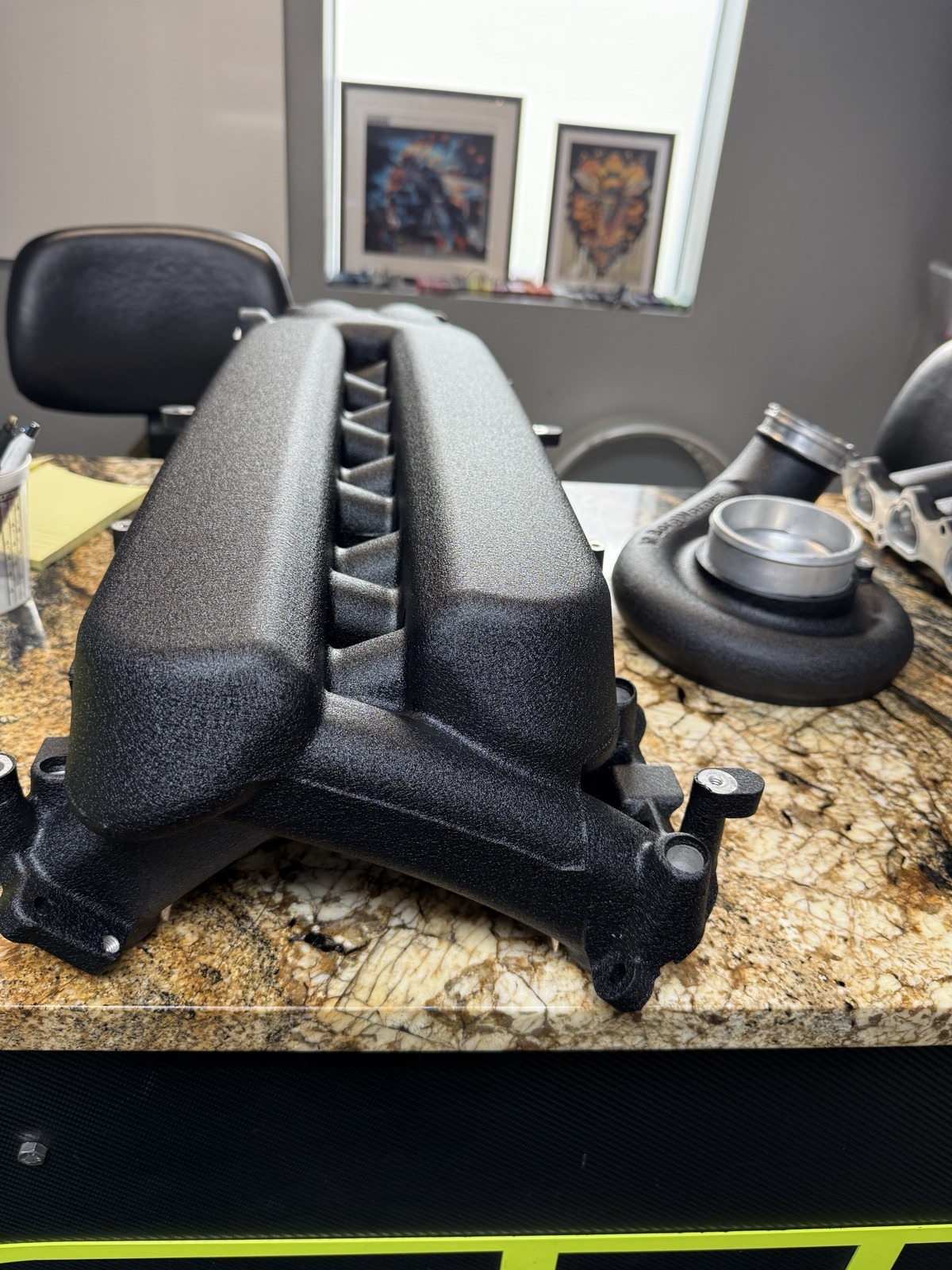 Cerakoted turbo and piping Denver CO