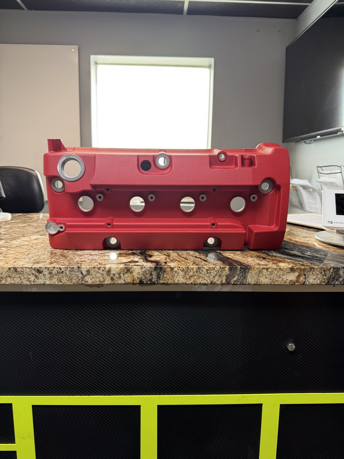 Engine components powder coated Denver