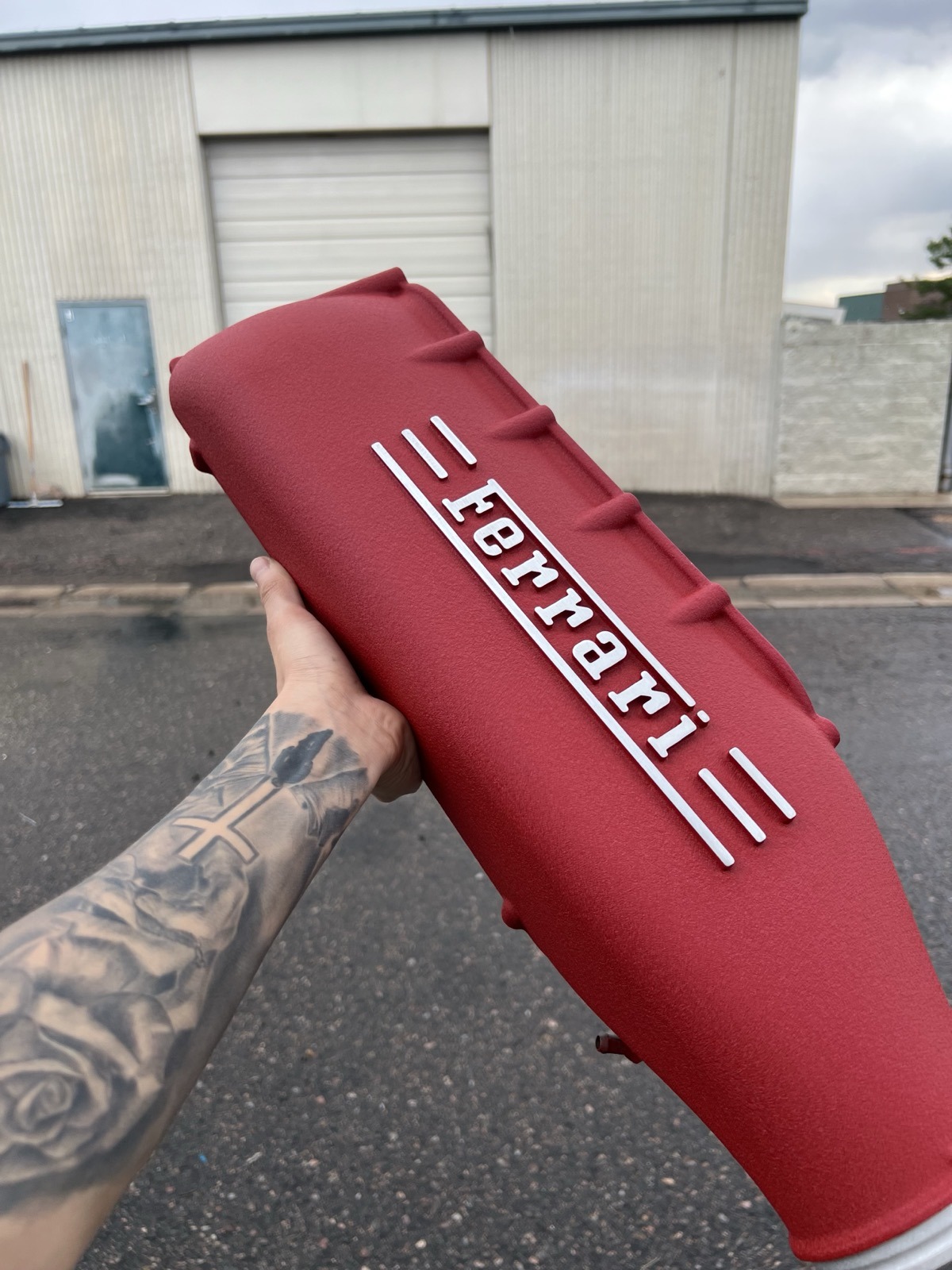 Engine component powder coating Denver