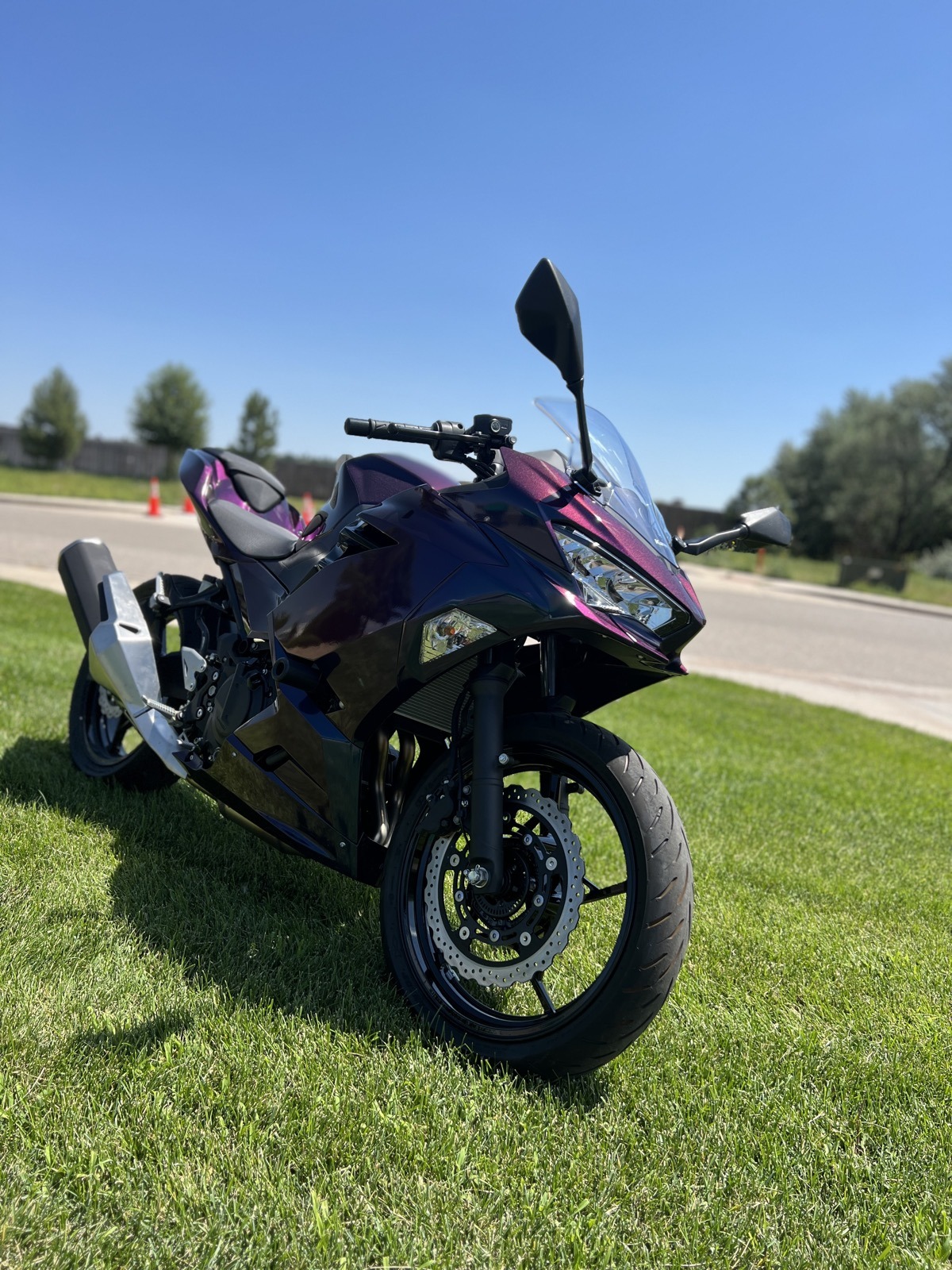 Motorcycle powder coating Denver